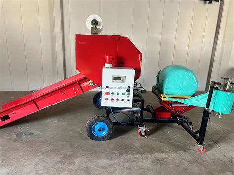 Agro Silage Hay Silage Baler Machine Forage Wrapper Packaging And