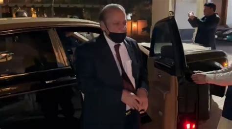 Nawaz Sharif Touches Down In Dubai Ahead Of Pakistan Return