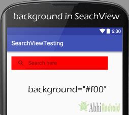 Searchview Tutorial With Example In Android Studio Abhi Android