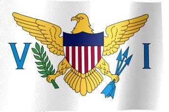 Flag Of The United States Virgin Islands All Waving Flags