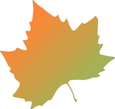 Autumn Leaf Outline - ClipArt Best