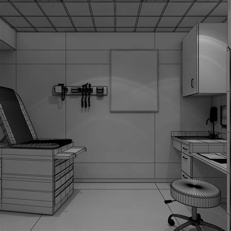 Examroom 3d Model 110 Fbx Obj Ma Free3d
