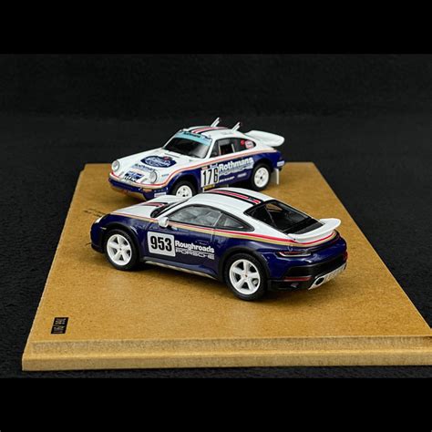 Coffret Porsche Dakar Rothmans Spark Wap Pset