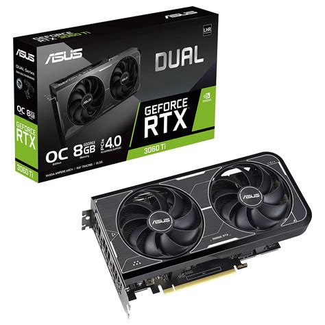 Asus Geforce Rtx 3060 Ti Edición Dual Oc 8gb Gddr6x Lhr Tarjeta Gráfica Ldlc ¡musericordia