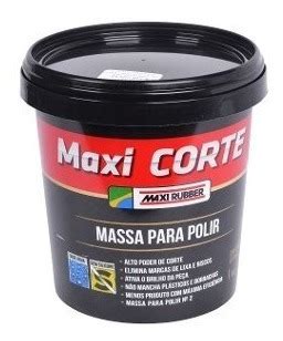 Massa De Polir Numero 2 Base Água 500gmaxi Rubber Parcelamento sem juros