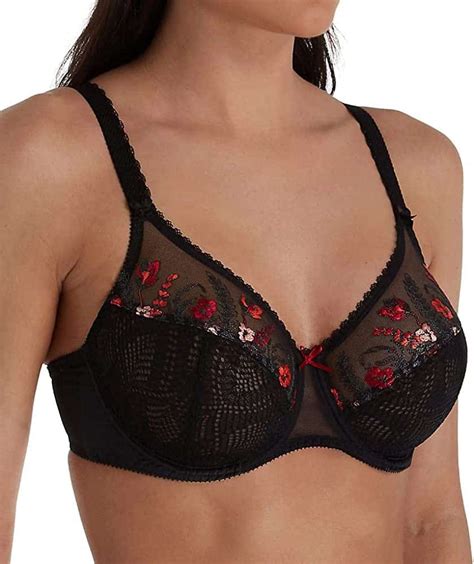 Empreinte Volle Cup BH Ashley Zwart Milo Lingerie