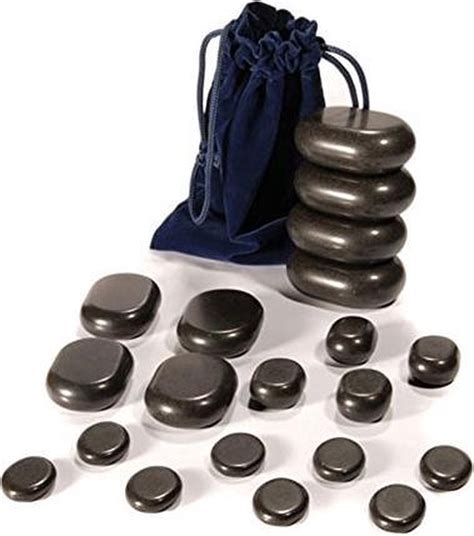 Hot Stone Massage Set Basalt Hotstone Hete Massage Chakra Stenen
