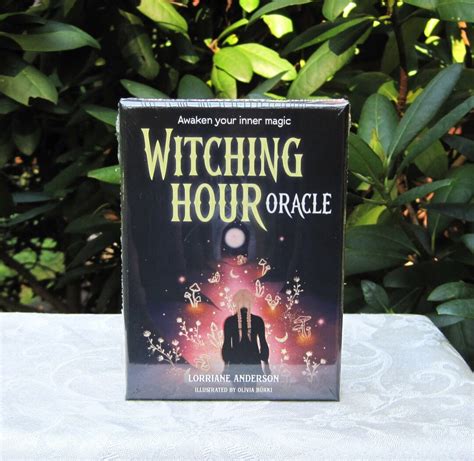 Witching Hour Oracle Deck Cards And Guidebook By Lorriane Anderson