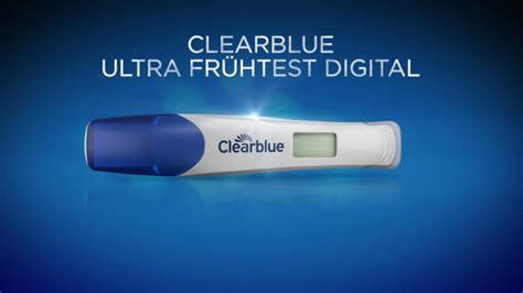 Clearblue Schwangerschaftstest Ultra Frühtest Digital nur für