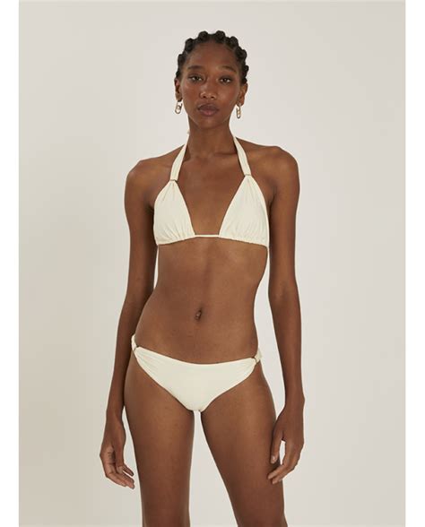 Bikini Tops Top Halter Bikini Off White Brand Lenny Niemeyer