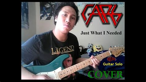 TheCars Just What I Needed Guitar Solo Cover By Marko