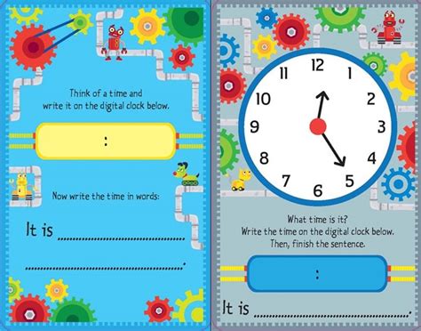 Telling The Time Flashcards Mind Games