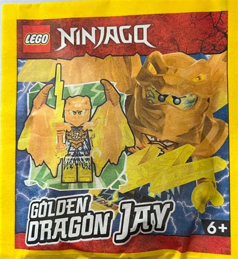 Lego Ninjago Złoty smok Jay 13597173422 Allegro pl