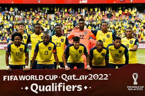 La Selección De Ecuador En El Mundial De Qatar Mundial Qatar 2022 El PaÍs