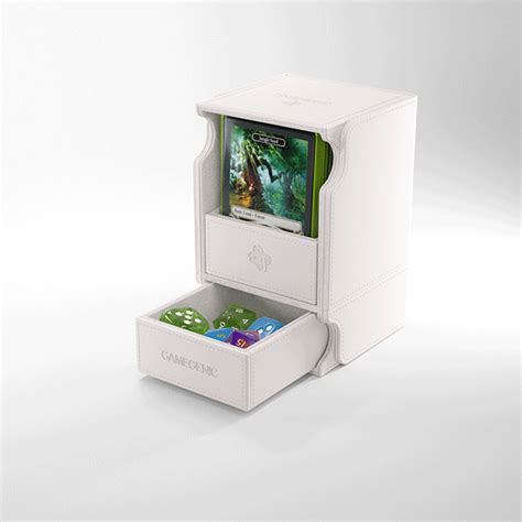 Gamegenic Watchtower Xl Convertible Deck Box White Jr Toy Company