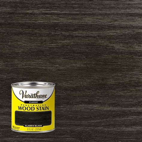 Varathane Oz Black Classic Interior Wood Stain The Home Depot