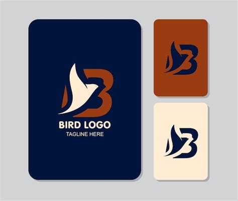 Premium Vector Letter B Birds Logo Design