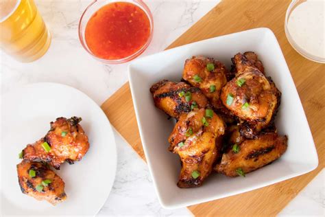 Grilled Thai Chicken Wings Recipe