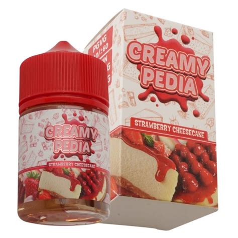 Jual Creamy Pedia Strawberry Cheesecake Ml Mg Mg Creamypedia By