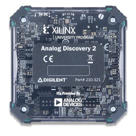 Analog Discovery 2 USB Oscilloscope and Logic Analyzer