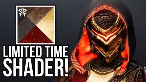 This New Gold Shader Is A Must Have Limited Time Only Season Of The