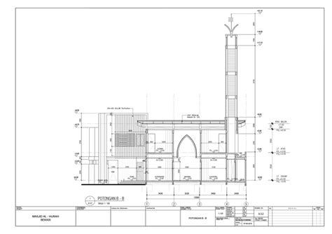 Gambar Kerja Arsitektur Struktur Mep