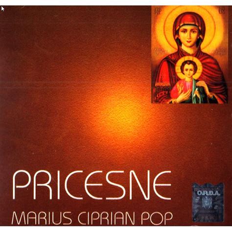 CD Marius Ciprian Pop Pricesne 35511 Libris