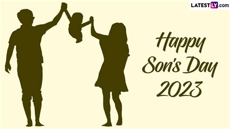 National Sons Day 2023 Messages And Greetings Images Whatsapp Status