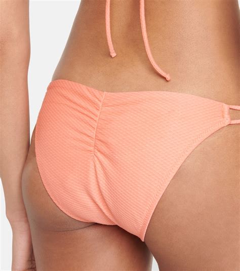 Portofino Double String Bikini Bottoms In Blue Heidi Klein Mytheresa
