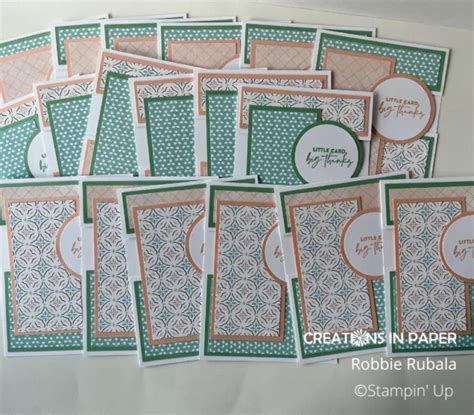 Stampin Up Design A Daydream Sheetload Of Cards Creations In Paper