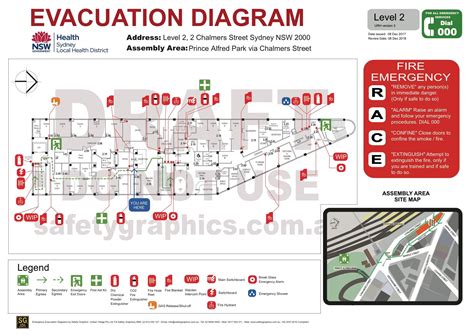 Emergency Evacuation Diagram Healthcare Safety Graphics Provides Professional Fully Compliant