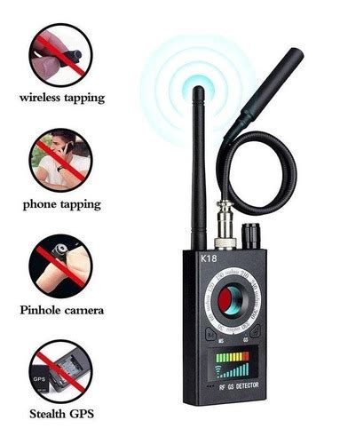 Detector Antiespía Buscador De Cámara Detector Oculto Inalám