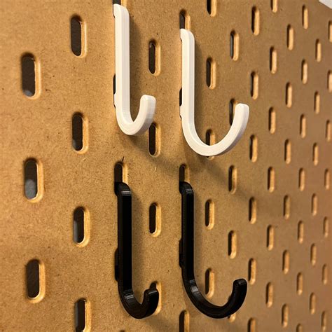 Pack U Hook For Skadis And Uppspell Pegboard Ikea Accessory Etsy