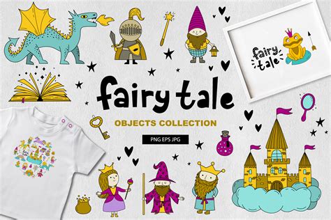 Fairy Tale Objects Collection Graphic By Alonasavchuk84 Creative Fabrica