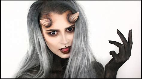 Succubus Demon Sexy Cute Halloween Makeup Tutorial Youtube