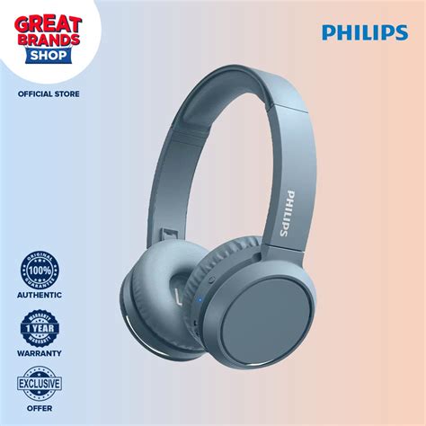 Great Brands Shop Philips Tah4205 On Ear Wireless Headphones Shopee Philippines