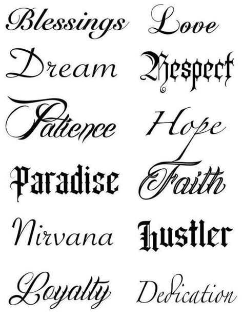 Fonts For Tattoos Fontsfortattoos Tattoo Tattoo Tattoos Tattoos