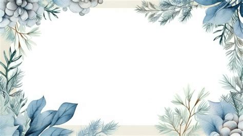 Winter Floral Border Stock Photos Images And Backgrounds For Free Download