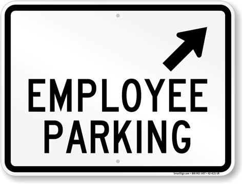 Employee Parking Signs | Employee Parking Only Stencils