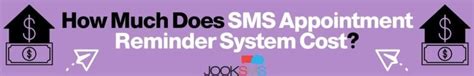 SMS Appointment Reminder System All You Need To Know JookSMS