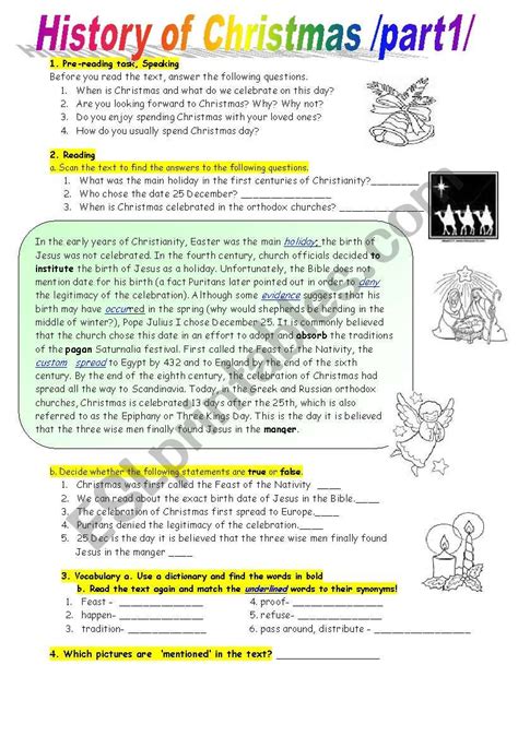 Reading Comprehension Pre Intermediate Worksheets