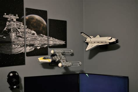 Ultimate Display Solutions wall mount display for Lego NASA Space ...