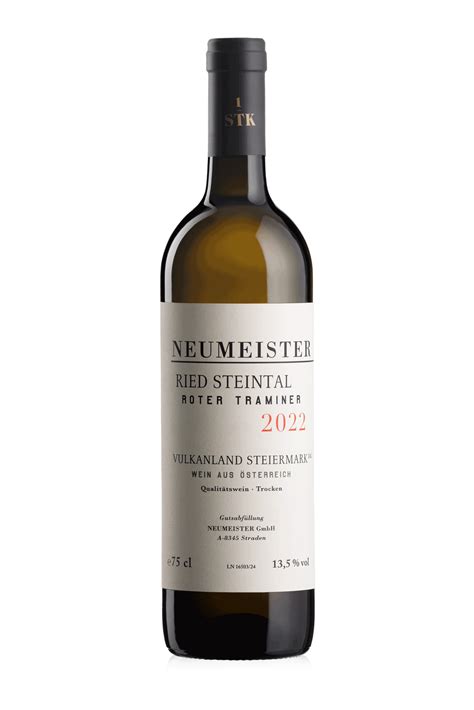 Ried STEINTAL Roter Traminer 1STK BIO Weingut Neumeister