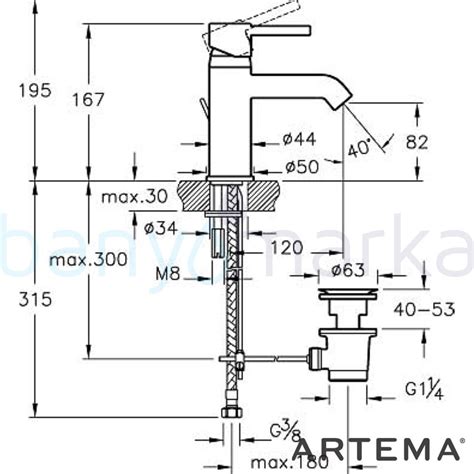 Artema Minimax S Lavabo Bataryas Sifon Kumandal