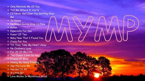 MYMP LOVE SONG COLLECTION BEST OPM LOVE SONG MYMP BEST PLAYLIST