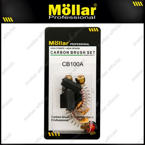 Jual MOLLAR CB100A Carbon Brush Arang Spul Sepul Bostel Kul CB 100 A