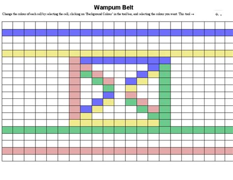 Copy of Wampum Belt Template | PDF