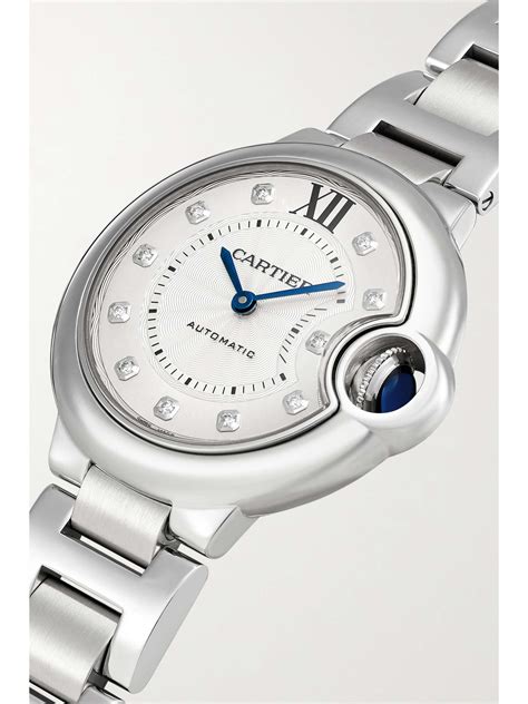 CARTIER Ballon Bleu De Cartier Automatic 33mm Stainless Steel And