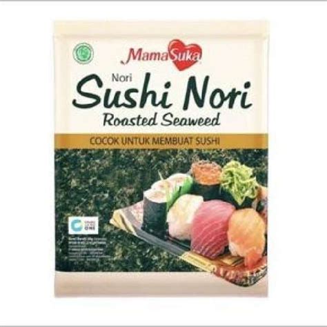 Jual Mamasuka Sushi Nori Roasted Seaweed Di Seller Kebhott Shop