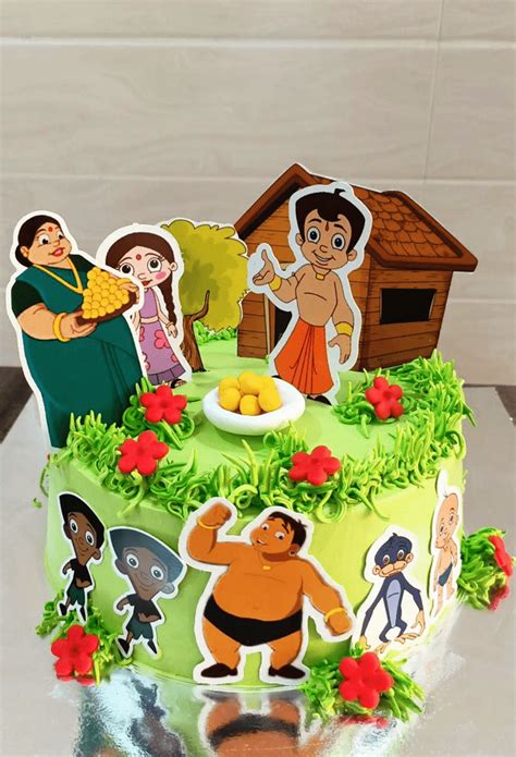 Chota Bheem Birthday Cake Ideas Images (Pictures)